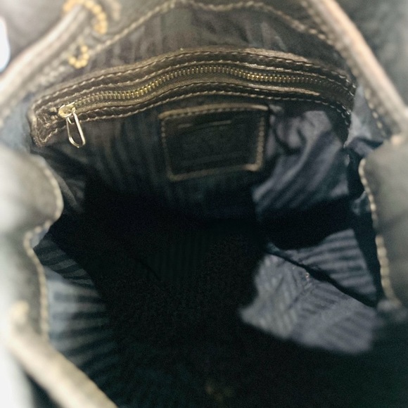 Coach vintage Sonoma black leather backpack bucket - Picture 10 of 11